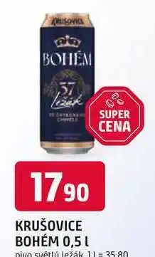 Trefa KRUŠOVICE BOHÉM nabídka