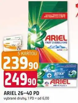 Trefa ARIEL 26-40 PD vybrané druhy nabídka