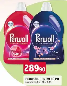 Trefa PERWOLL RENEW 60 PD vybrané druhy nabídka