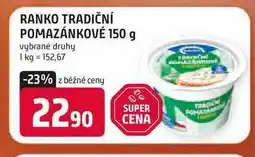 Trefa RANKO TRADIČNÍ POMAZÁNKOVÉ nabídka