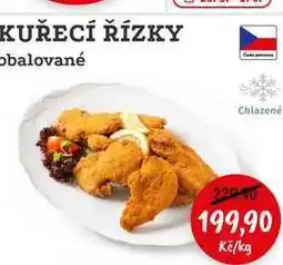 RABBIT řeznictví KUŘECÍ ŘÍZKY obalované nabídka