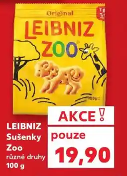 Kaufland LEIBNIZ Sušenky Zoo nabídka
