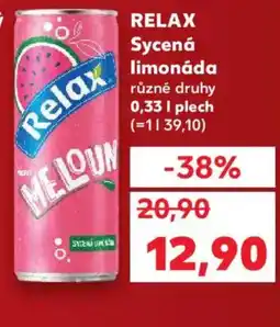 Kaufland RELAX Sycená limonáda nabídka