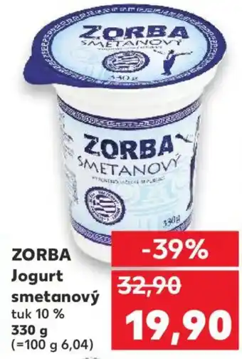 Kaufland ZORBA Jogurt smetanový nabídka