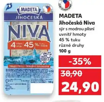 Kaufland MADETA Jihočeská Niva nabídka