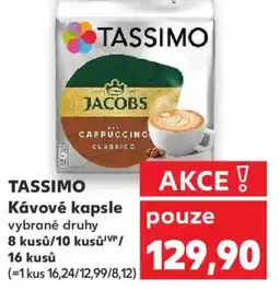 Kaufland TASSIMO Kávové kapsle nabídka