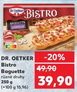 Kaufland DR. OETKER Bistro Baguette nabídka