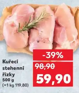 Kaufland Kuřecí stehenní řízky nabídka