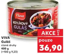 Kaufland VIVA Guláš nabídka
