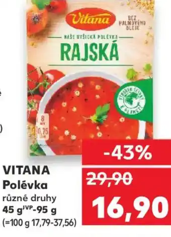 Kaufland VITANA Polévka nabídka