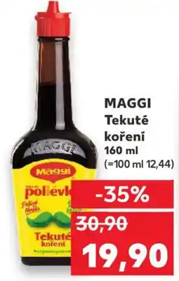 Kaufland MAGGI Tekuté koření nabídka