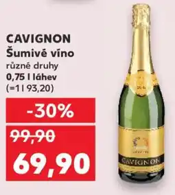 Kaufland CAVIGNON Šumivé víno nabídka