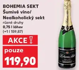 Kaufland BOHEMIA SEKT Šumivé víno/ Nealkoholický sekt nabídka