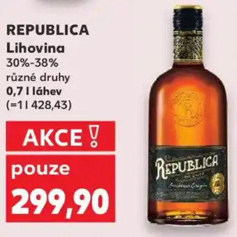 Kaufland REPUBLICA Lihovina nabídka