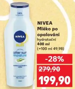 Kaufland NIVEA Mléko po opalování nabídka