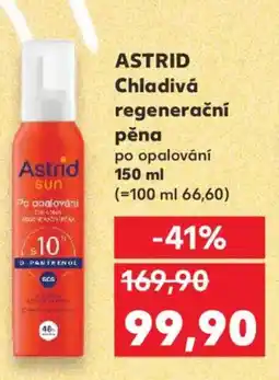 Kaufland ASTRID Chladivá regenerační pěna nabídka