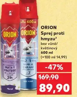 Kaufland ORION Sprej proti hmyzu nabídka