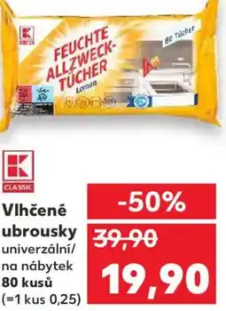 Kaufland Vlhčené ubrousk nabídka