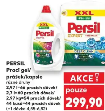 Kaufland PERSIL Prací gel/ prášek/kapsle nabídka