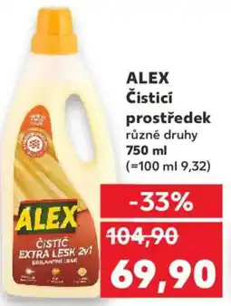 Kaufland ALEX Čisticí prostředek nabídka