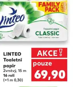 Kaufland LINTEO Toaletní papír nabídka