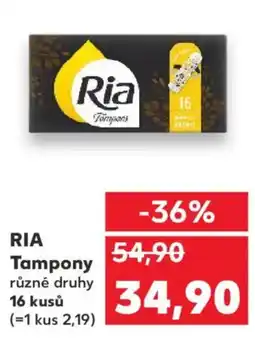 Kaufland RIA Tampony nabídka