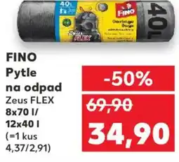 Kaufland FINO Pytle na odpad nabídka