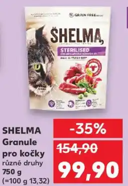 Kaufland SHELMA Granule pro kočky nabídka