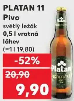 Kaufland PLATAN 11 Pivo nabídka