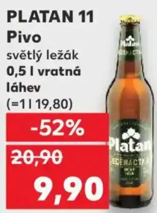 Kaufland PLATAN 11 Pivo nabídka