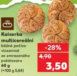 Kaufland Kaiserka multicereální nabídka