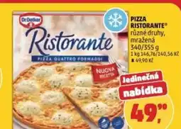 Penny Market Dr Oetker Pizza ristorante nabídka