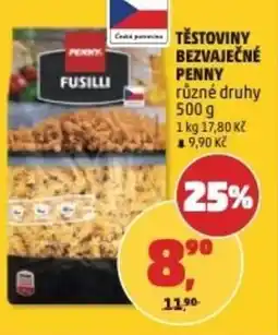 Penny Market Těstoviny bezvaječné penny nabídka
