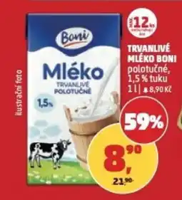 Penny Market TRVANLIVÉ MLÉKO BONI nabídka