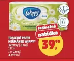 Penny Market Toaletní papír heřmánek wippy nabídka