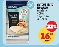 Penny Market Listové těsto nowaco nabídka