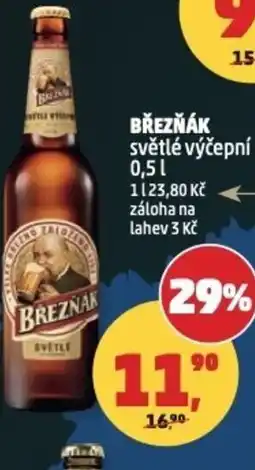 Penny Market Březňák světlé výčepní nabídka