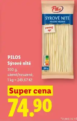 Lidl PILOS Sýrové nitě nabídka