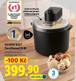 Lidl SILVERCREST Zmrzlinovač 12 W nabídka