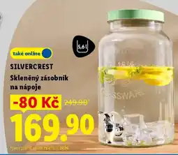 Lidl SILVERCREST Skleněný zásobník na nápoje nabídka
