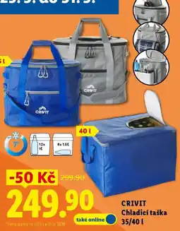 Lidl CRIVIT Chladicí taška nabídka