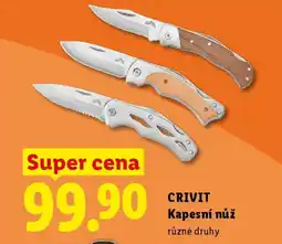 Lidl CRIVIT Kapesní nůž nabídka