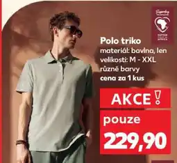 Kaufland Polo triko nabídka