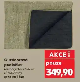 Kaufland Outdoorová podložka nabídka