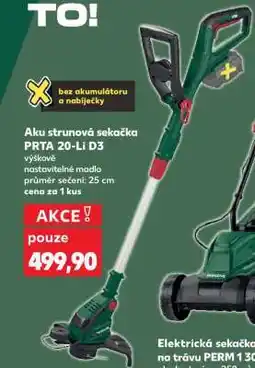 Kaufland Aku strunová sekačka PRTA 20-Li D3 nabídka