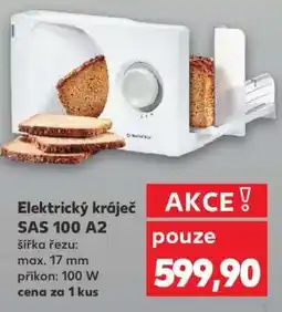 Kaufland Elektrický kráječ SAS 100 A2 nabídka
