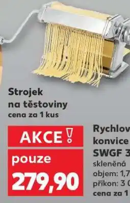 Kaufland Strojek na těstoviny nabídka