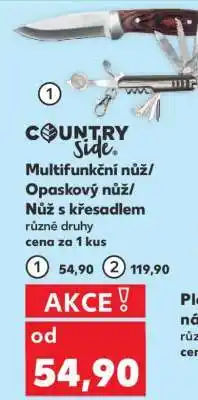 Kaufland COUNTRY Side Multifunkční nůž/Opaskový nůž/Nůž s křesadlem nabídka