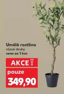 Kaufland Umělá rostlina nabídka