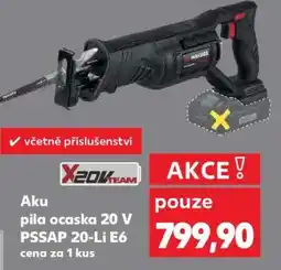 Kaufland Aku pila ocaska 20 V PSSAP 20-Li E6 nabídka